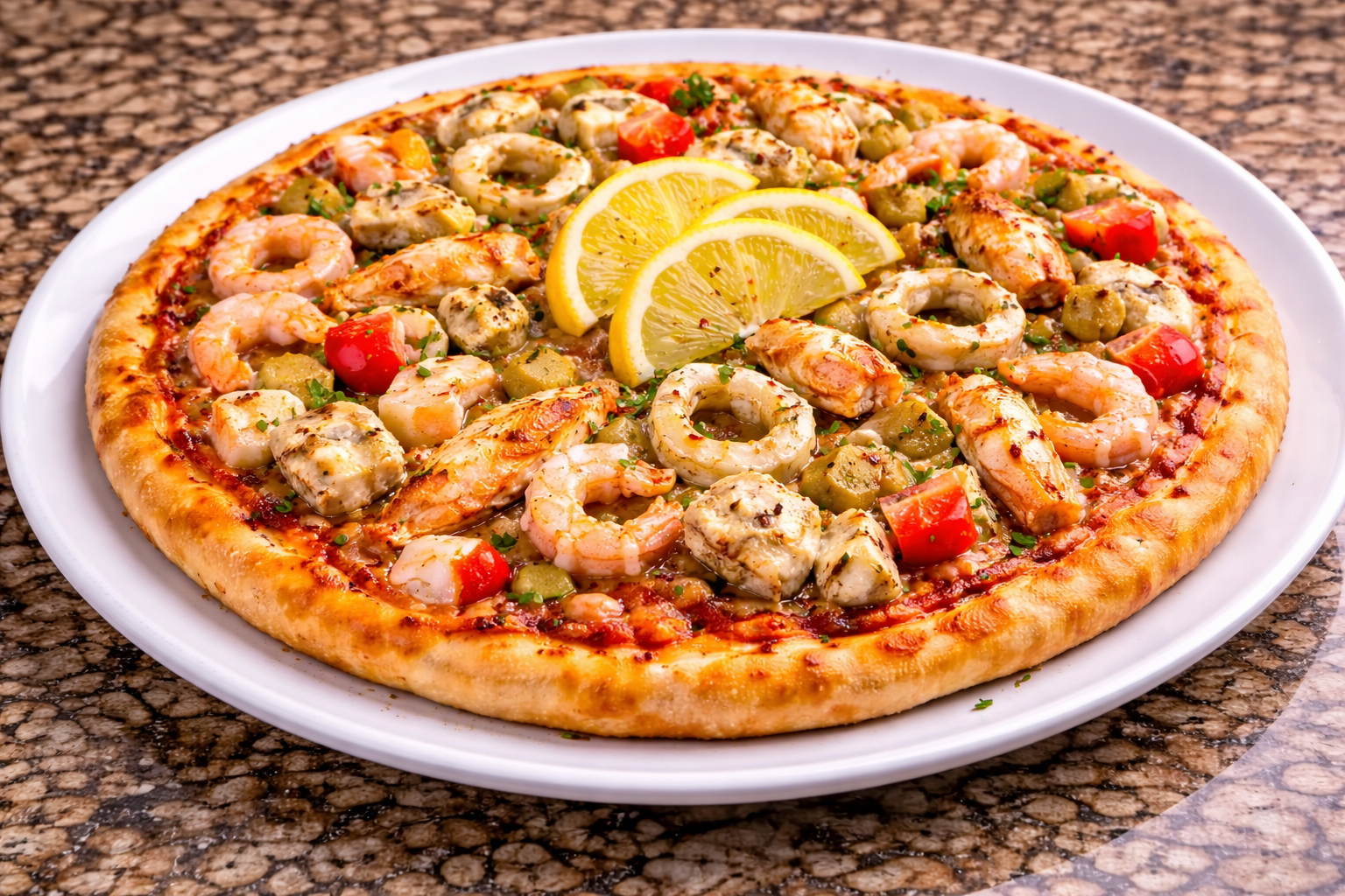 Sea Food Pizza